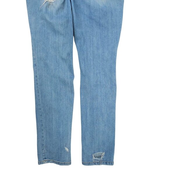 Torrid Distressed Ripped Jeans Womens Size 14R Mid Rise Stretch Skinny Denim - Picture 11 of 14